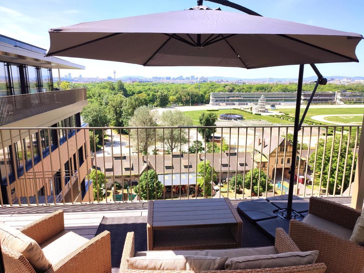 Panorama Apartment Vienna - Free Parking, Sauna & Fitness Exterior foto